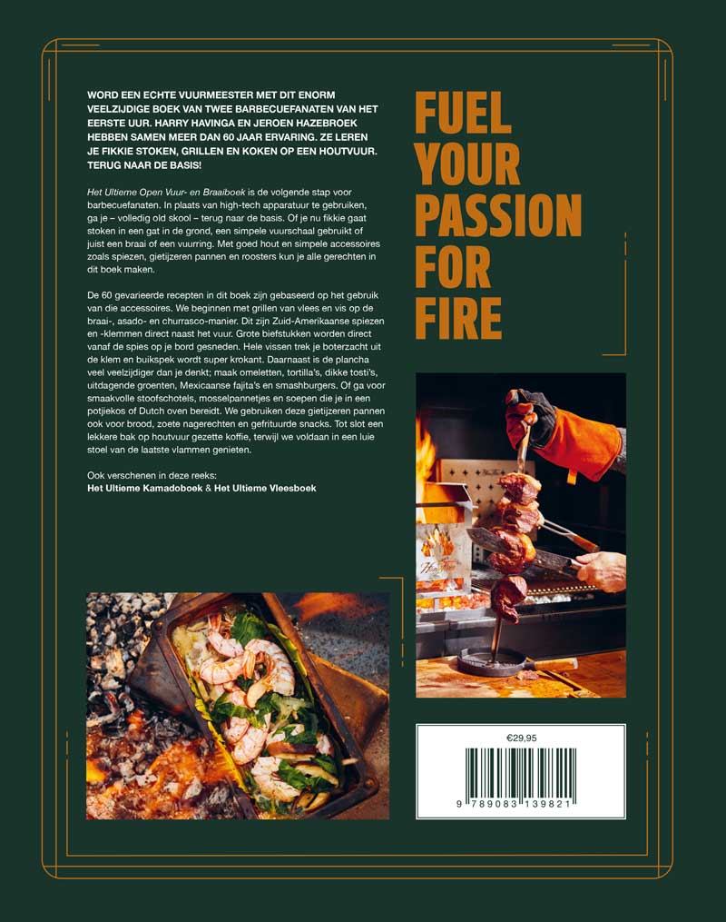 Het ultieme open vuur- en braaiboek - kamadogrills
