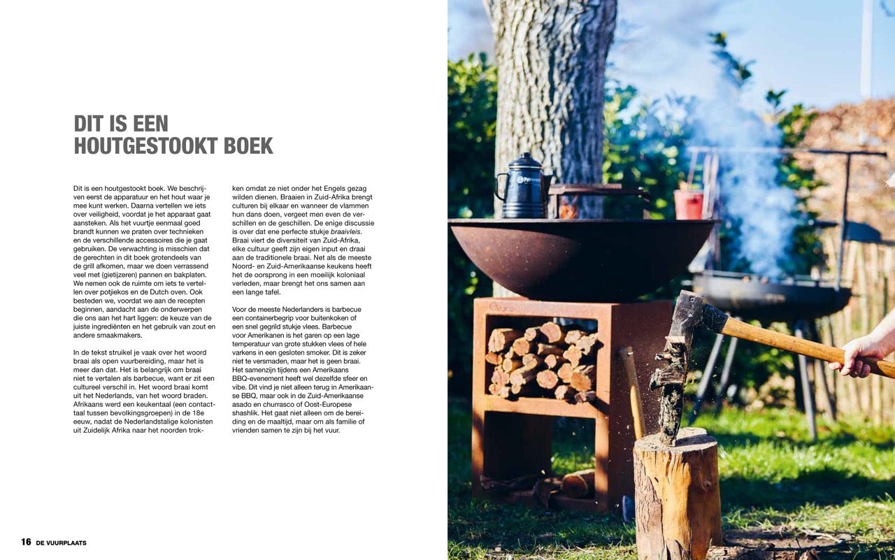 Het ultieme open vuur- en braaiboek - kamadogrills