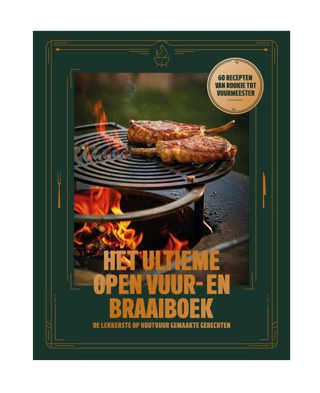 Het ultieme open vuur- en braaiboek - kamadogrills