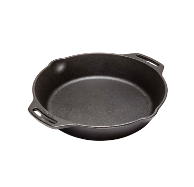 Gietijzeren pan/ Skillet met handvat 30cm | Kamado Grills