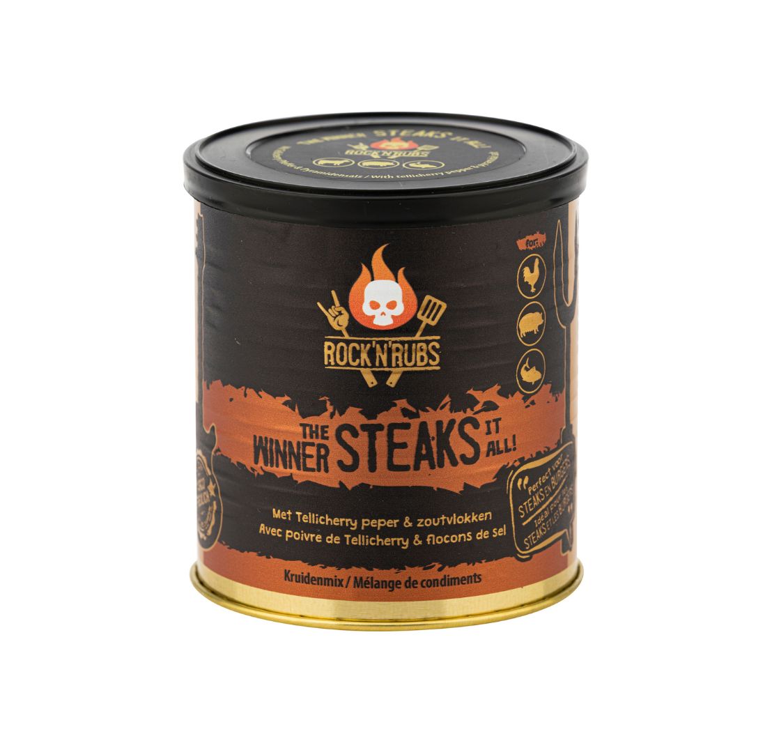 The winner steaks it all - rubs